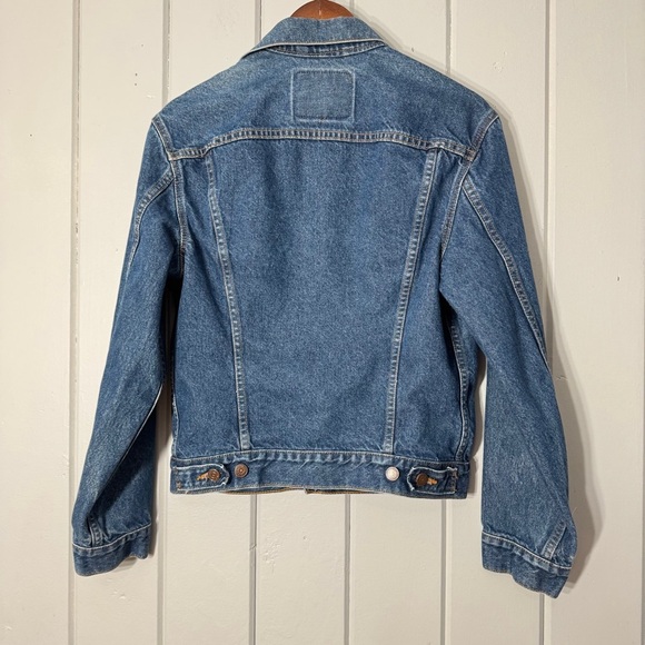 Vtg 90's Men's Levi's 70516-0216 Blue Denim Type Ill Trucker Jacket small USA - Picture 13 of 16